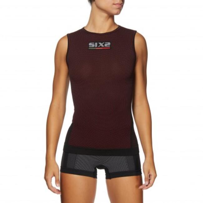 Six2 Maglia Termica Moto Dark Red Unisex